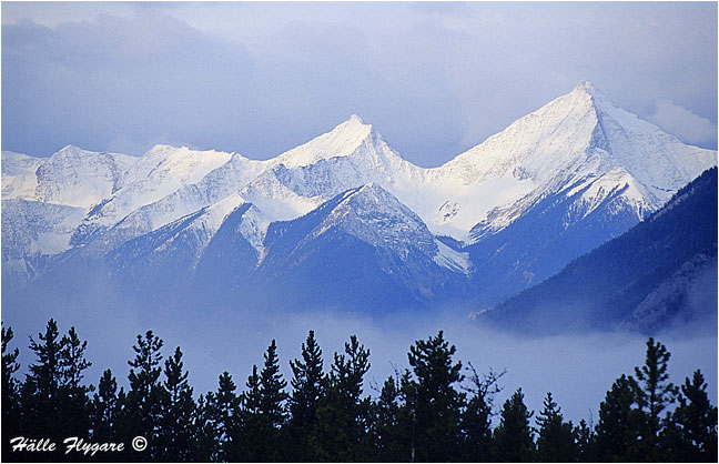 Beaverfoot Range  photography by H&auml;lle Flygare